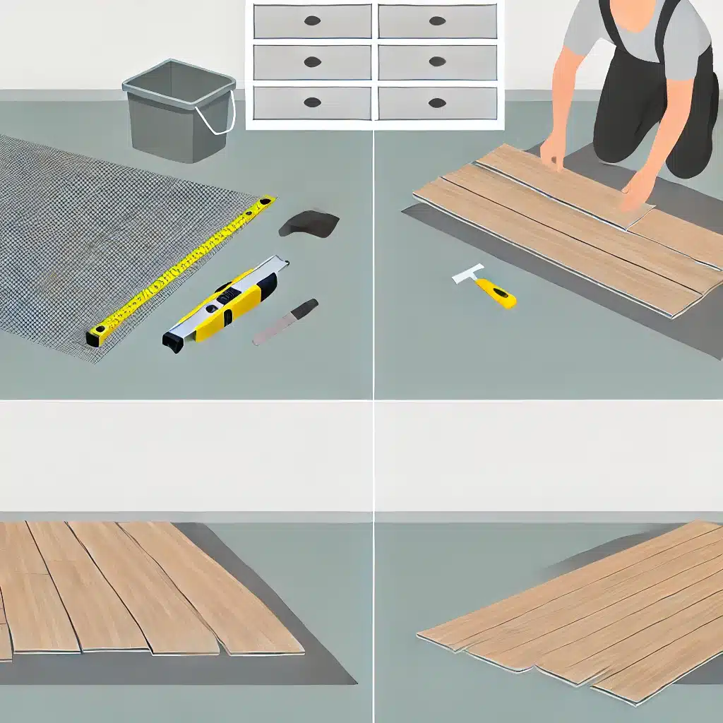 how to install vinyl plank flooring