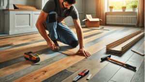 how to stagger vinyl plank flooring