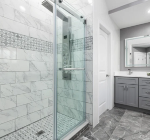 Vinyl Floors in Showers